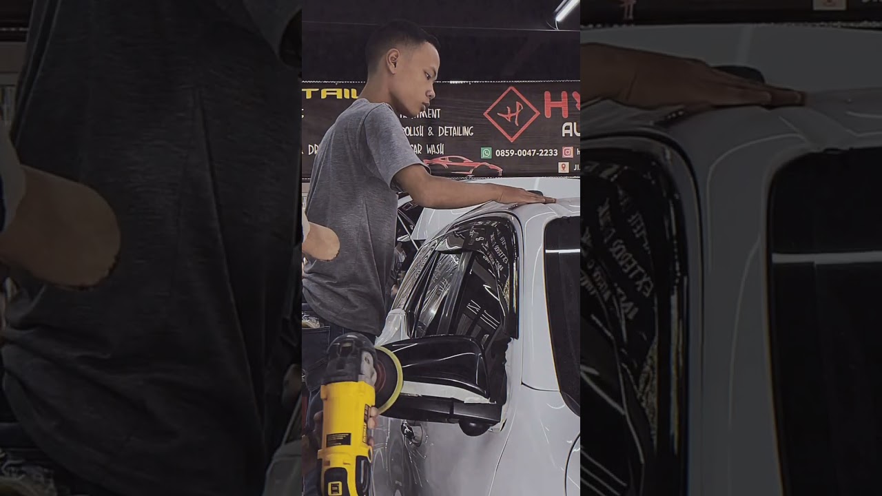 Completed detailing fortuner by Hypermile Auto Body Works 