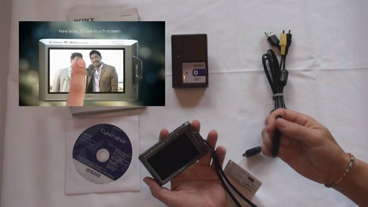 Unboxing the Sony Cybershot DSCTX1
