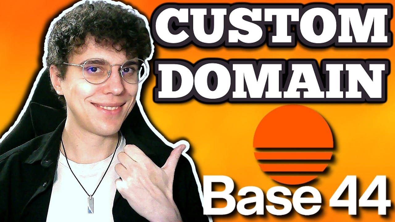 Как связать пользовательский домен с Base44