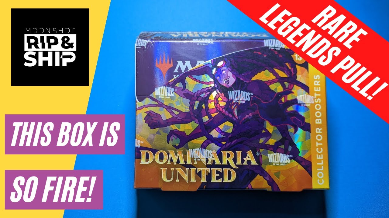 This Box Is Fire! Dominaria United Collector Booster Box Opening #MTG