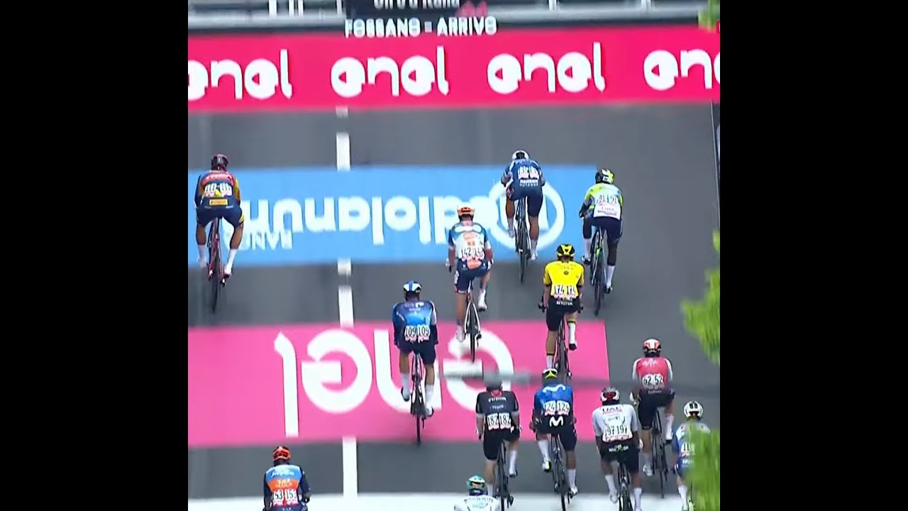 BINIAM GIRMAY 3RD PLACE SPRINT 🥉  - GIRO D'ITALIA 2024 STAGE 3