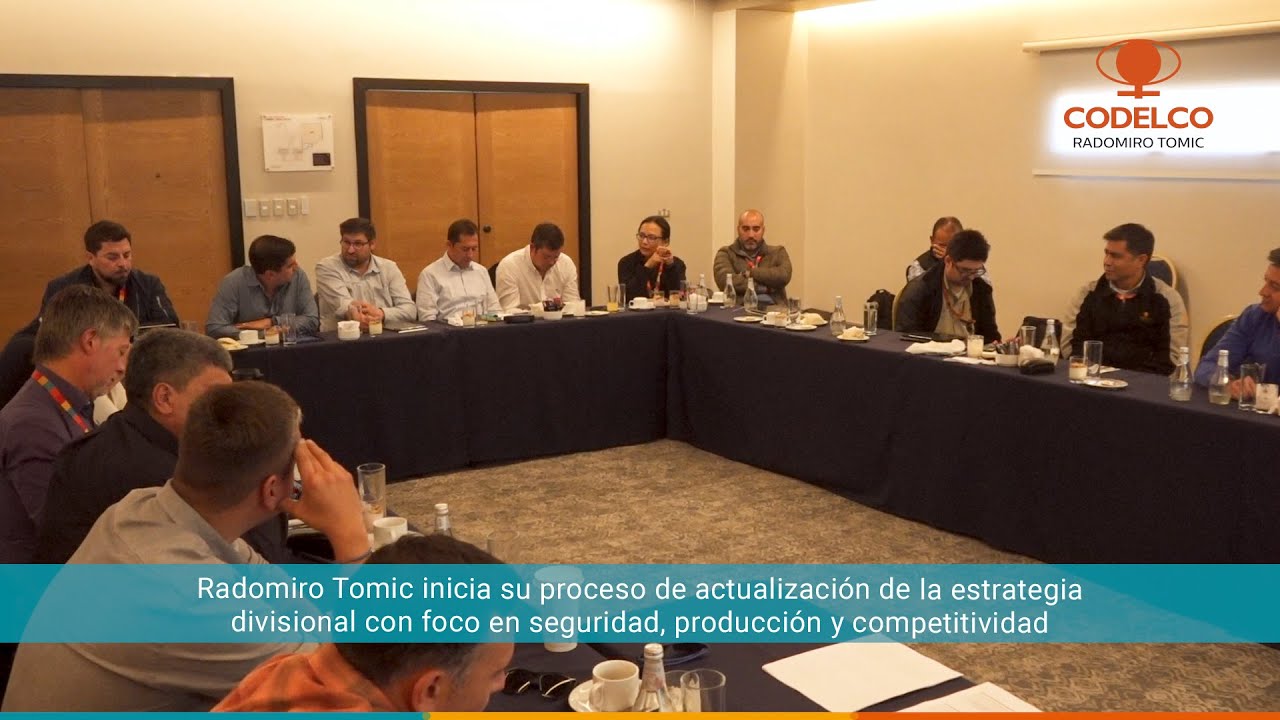 Radomiro Tomic inicia su proceso de actualización de la estrategia divisional con foco en seguridad
