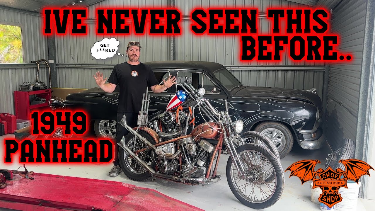 1949 Harley Davidson Chopper — самый странный выпуск!