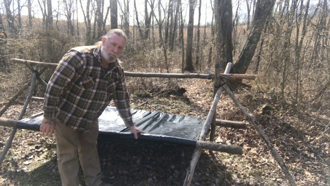 Raised Bed Emergency Shelter