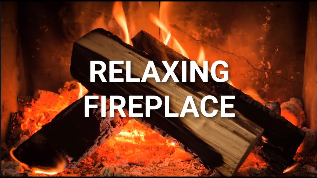 Cozy FIREPLACE Sounds for Sleeping 🔥 1 Hour Crackling Fire | Relax, Study, Ambience  (NO ADS)