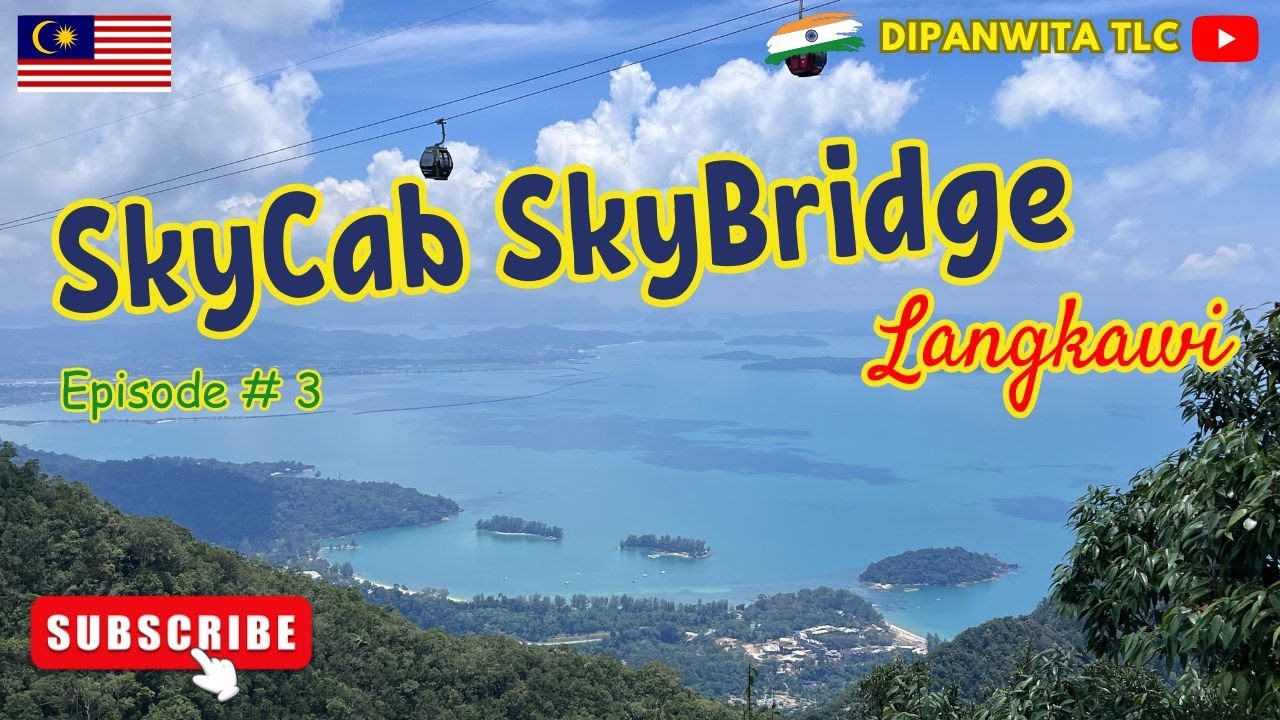 Langkawi তে cable car এ করে পৌঁছে গেলাম মেঘের দেশে | Experience #SkyCab #SkyWalk in #Langkawi