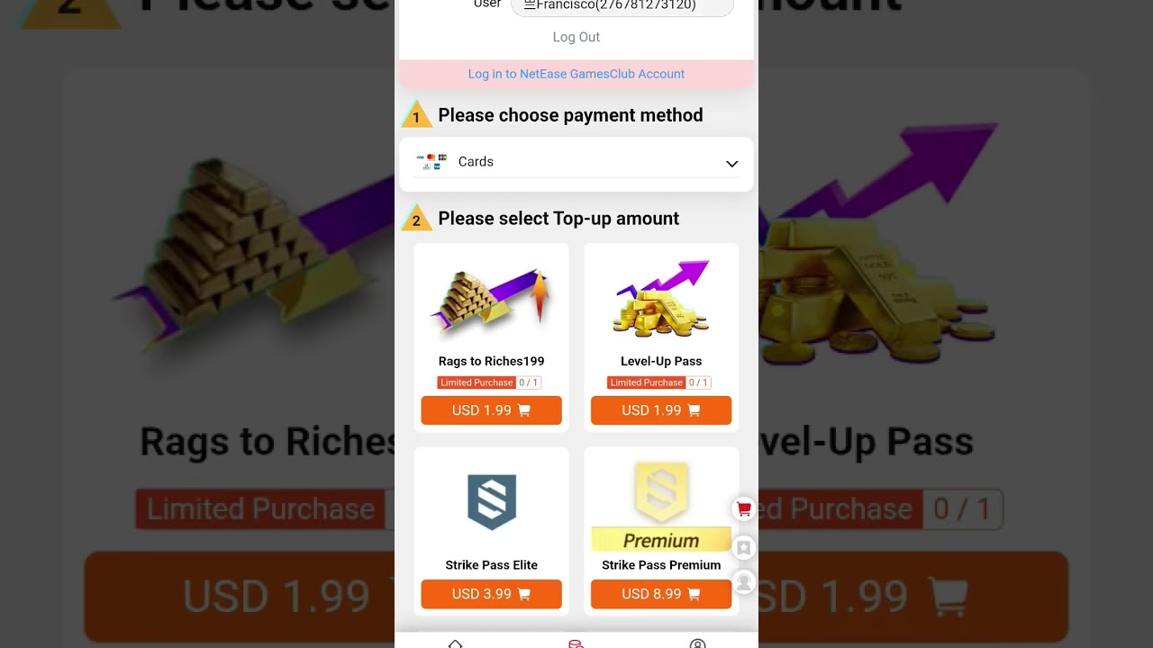 how to top up with apple id in blood strike
