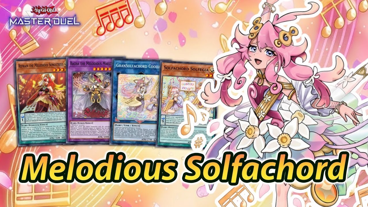 Melodious Solfachord Happies Deck Master Duel | Music & Dance Best Pendulum Deck Ranked Gameplay