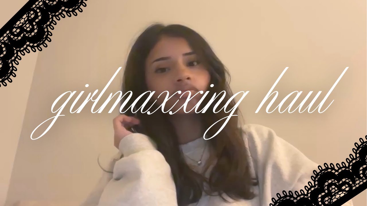girlmaxxing shopping haul ♡
