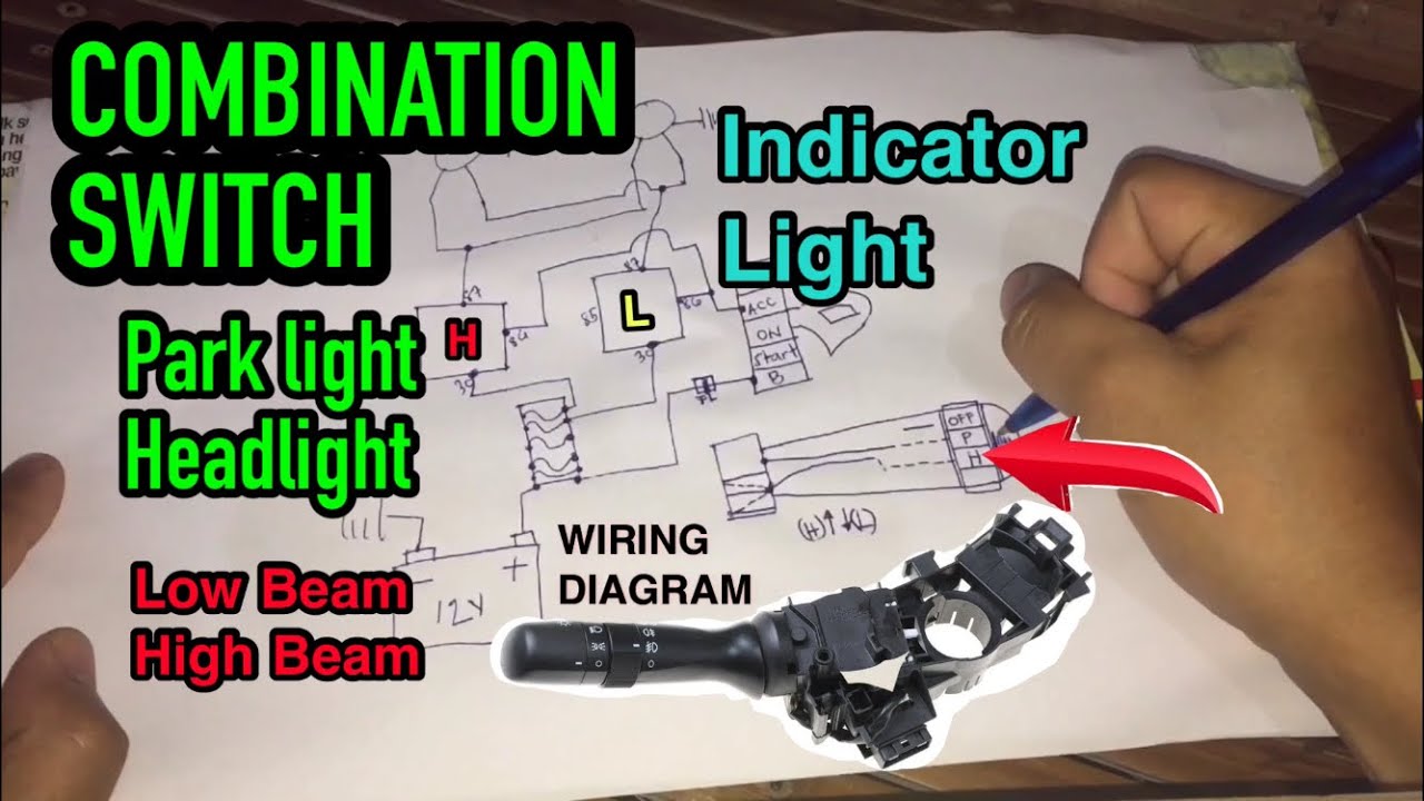 HOW TO WIRING DIAGRAM HEADLIGHT USING COMBINATION SWITCH | PART 2