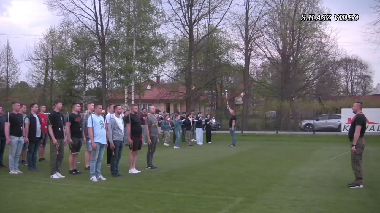 Stowarzyszenie Straż Grobowa Żołynia - Musztra Paradna - Próba