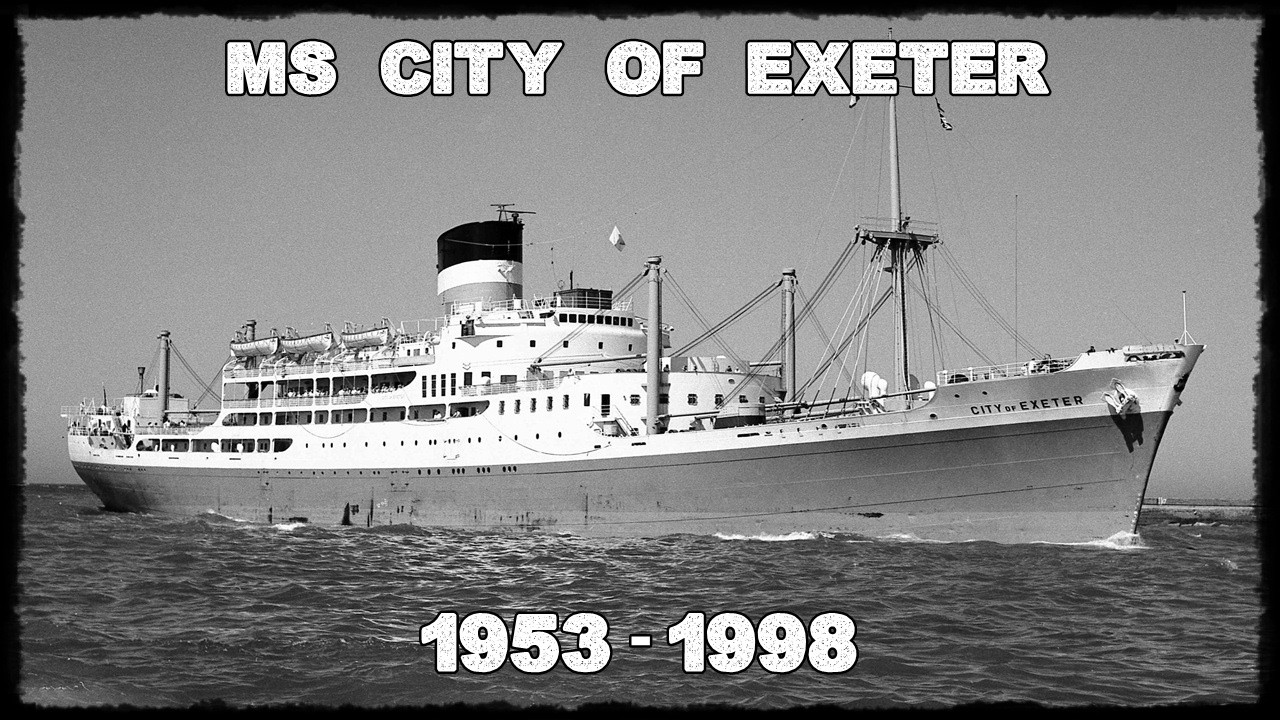 MS City of Exeter / MS Mediterranean Sea (1953 - 1998)