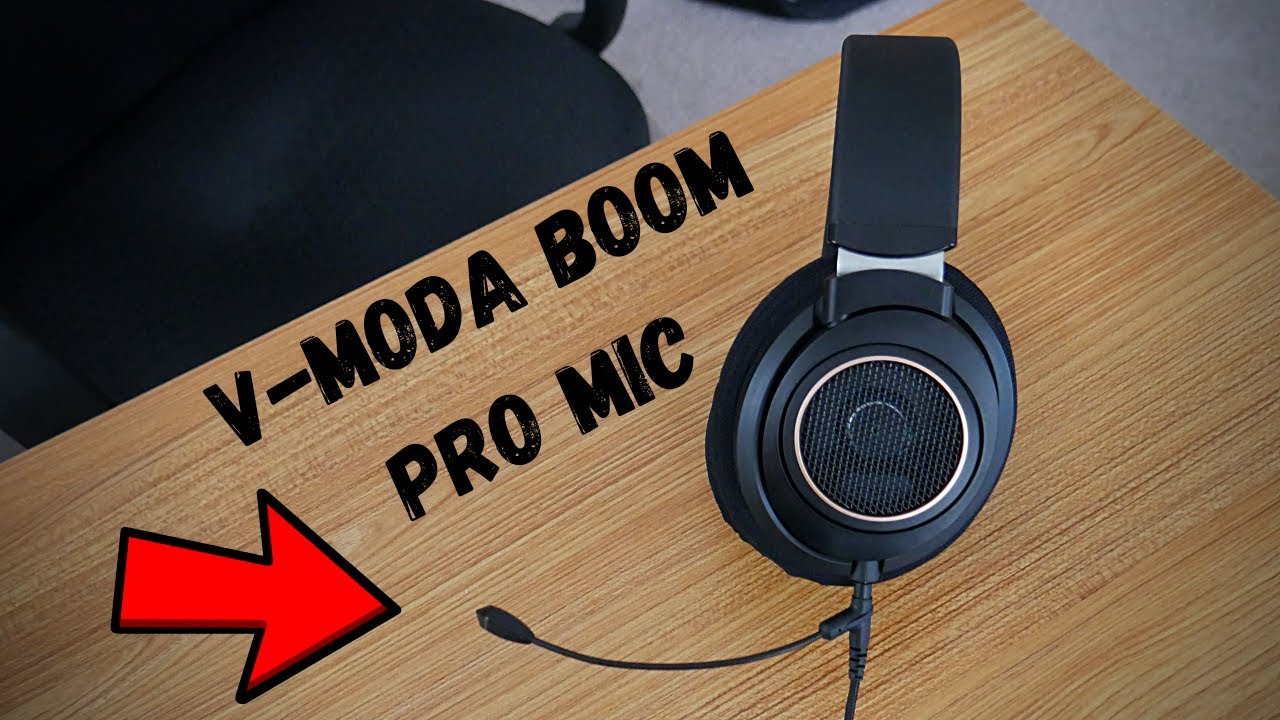 The Best Budget Detachable Microphone! V-Moda BoomPro Mic Review