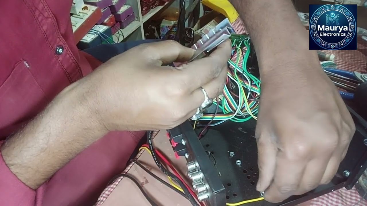 AC 💿/DC 💿 AMPLIFIER 💿#speaker  REPAIRING #चाइना बाजा का रिपेयर 2026एमप्लीफायर का ic 4044बदलना सीखे
