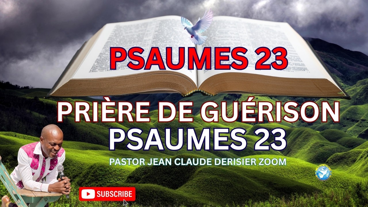 Prière de Guérison, Psaumes 23 Par la Foi, Au Nom de Jésus. Past. Jean Claude Derisier Zoom
