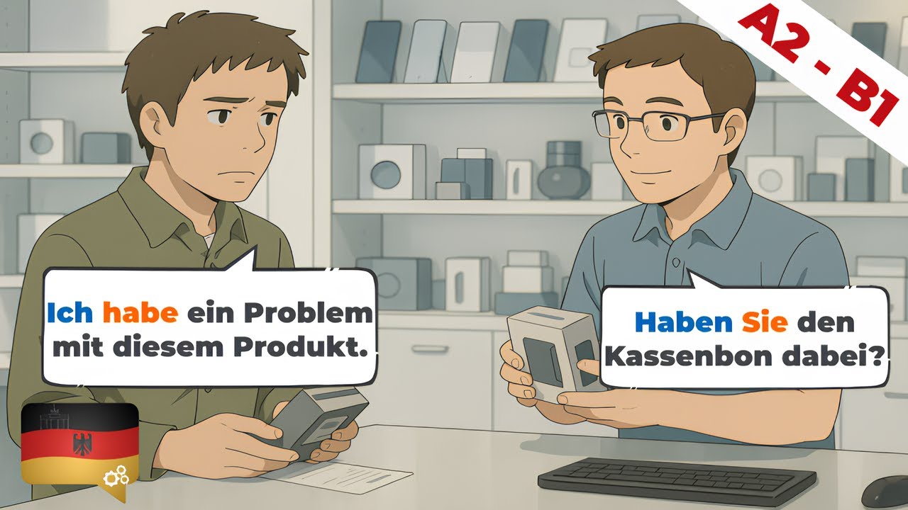 Deutsch lernen durch Hören Geschichten (A2-B1) | Deutsch Lernen mit Dialogen