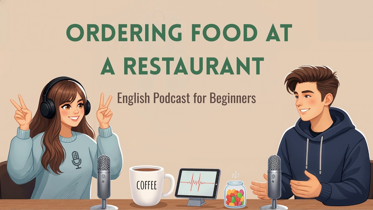 Ordering Food at a Restaurant in English | English Podcast for Beginners | Everyday Conversations