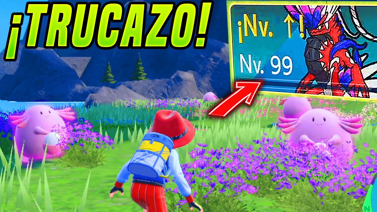 💪 CÓMO CONSEGUIR *EXPERIENCIA INFINITA* en Escarlata y Púrpura (Subir al NIVEL 100 RÁPIDO y FÁCIL)