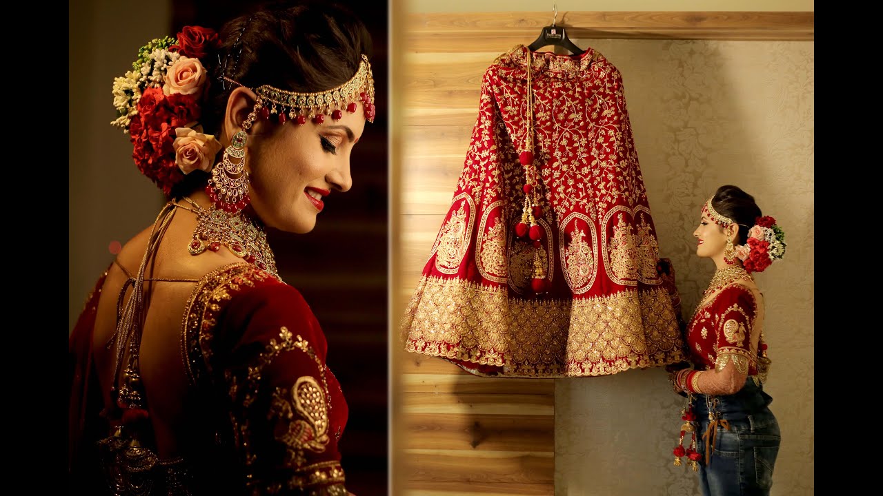 Bridal Make Up Shoot || Bridal Making shoot || Cinematic Bridal Portrait || Bride ready for wedding
