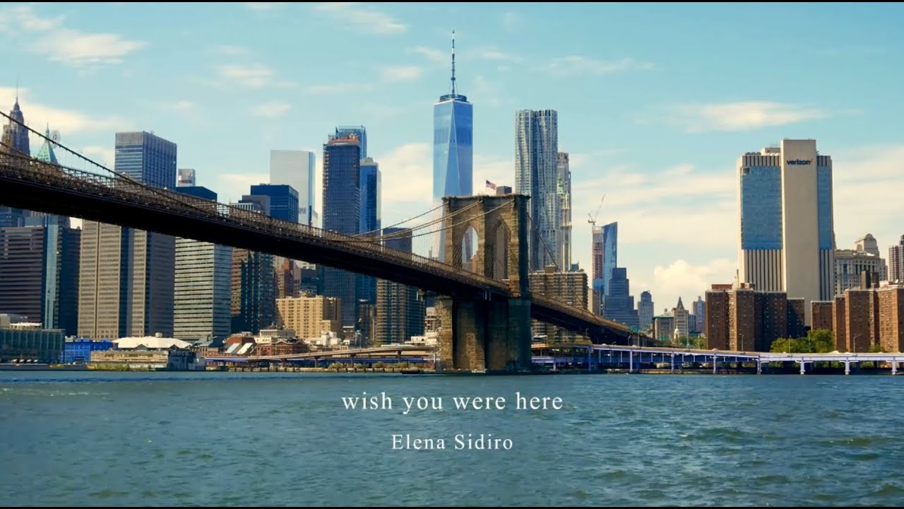 Elena Sidiro - wish you were here (Lyric Video)