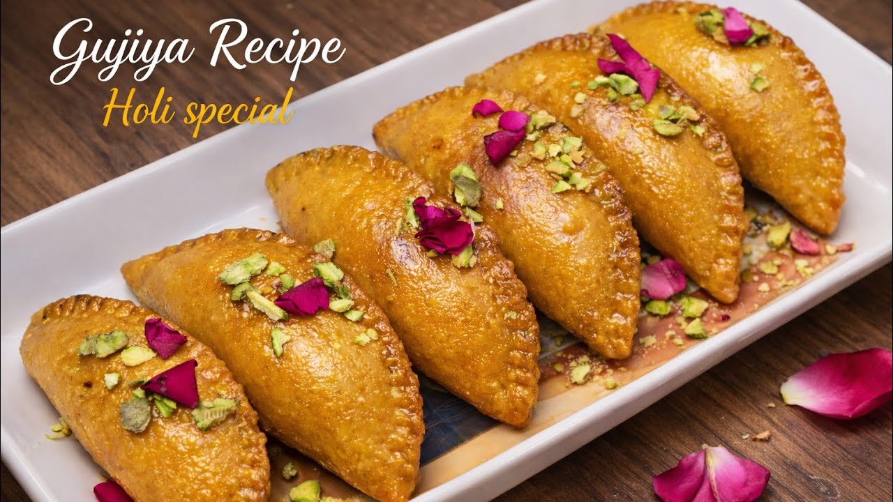 Very Tasty Mawa Gujiya Recipe | Holi Special Gujiya | ਟੇਸਟੀ ਗੂਜਿਆ ਰੈਸਿਪੀ | Healthy Aroma