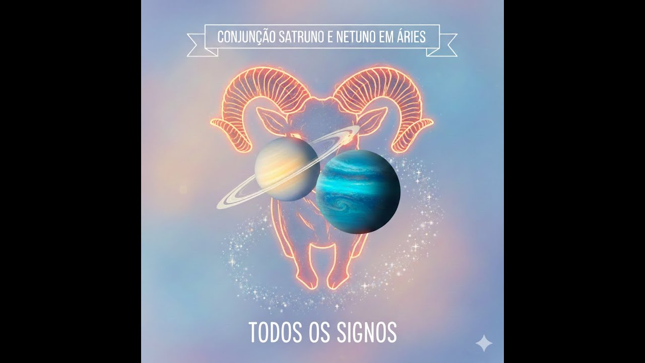 QUANDO SATURNO ENCONTRA NETUNO EM ÁRIES, SONHOS GANHAM CORAGEM E O DESTINO MUDA DE DIREÇÃO