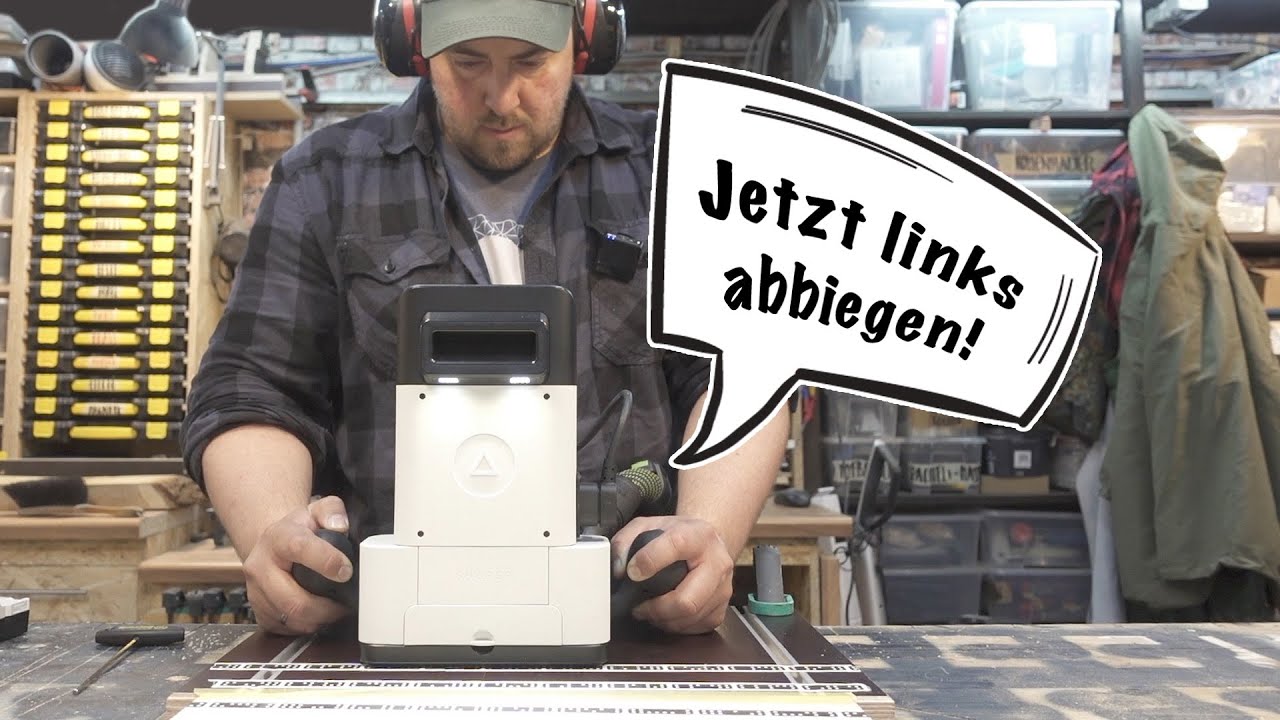 Eine Fräse mit NAVI! So funktioniert die SHAPER ORIGIN!