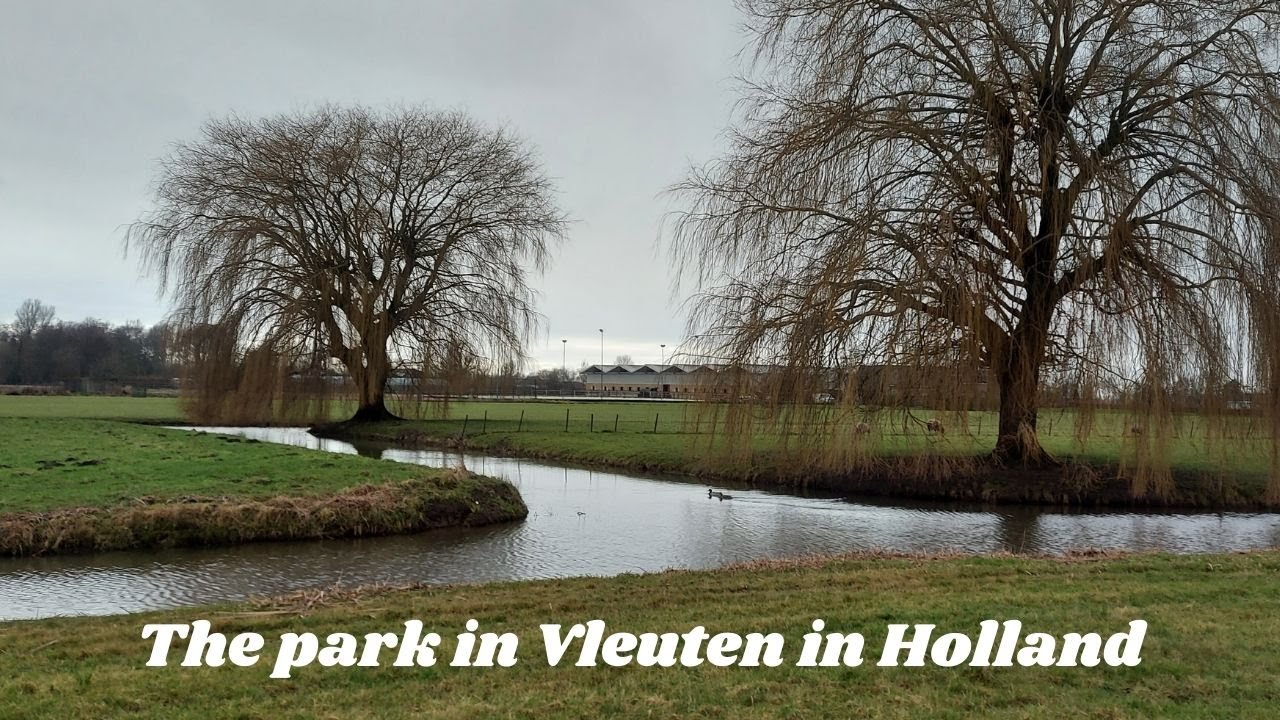Part 1 Afternoon Walk Vleuten, Utrecht 5vlog Winter season in Holland