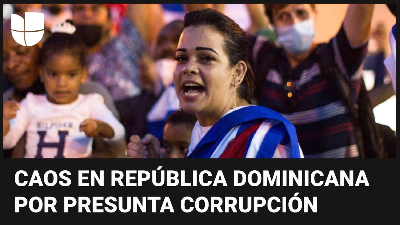 Solicitud de medida de coerción contra 20 imputados por corrupción trae caos en República Dominicana