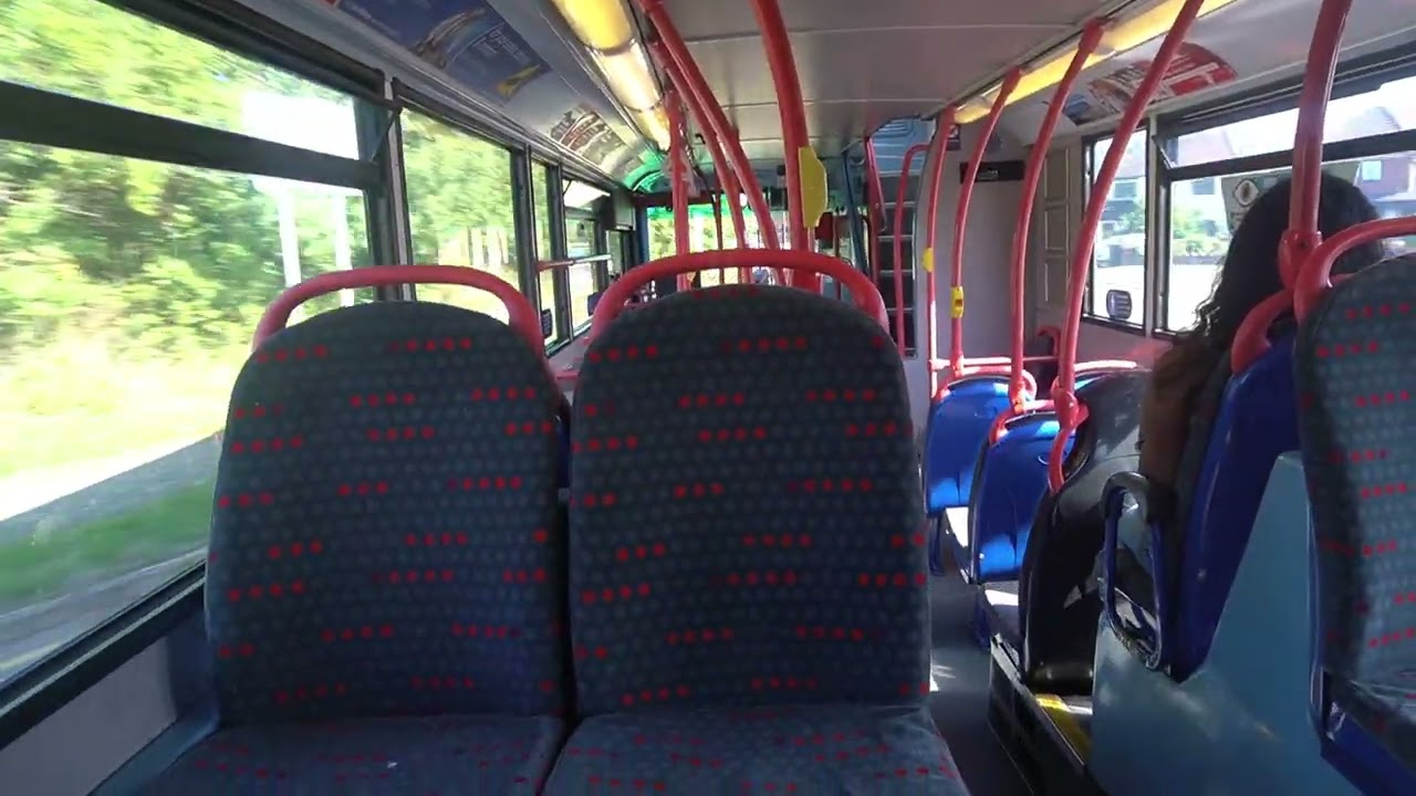 KICKDOWN!!!! Journey on NXWM Route 6. TransBus International 2, Dennis Trident, 4596 BX54DCV.