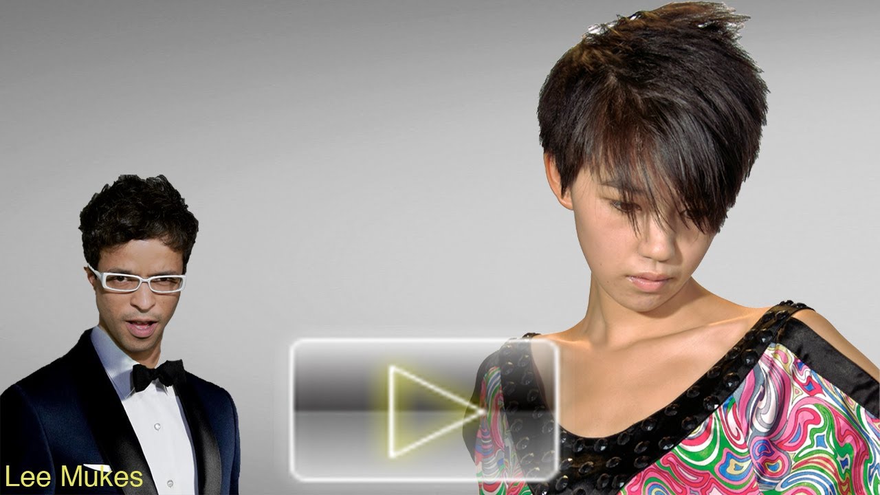 Woman's short graduation haircut 101