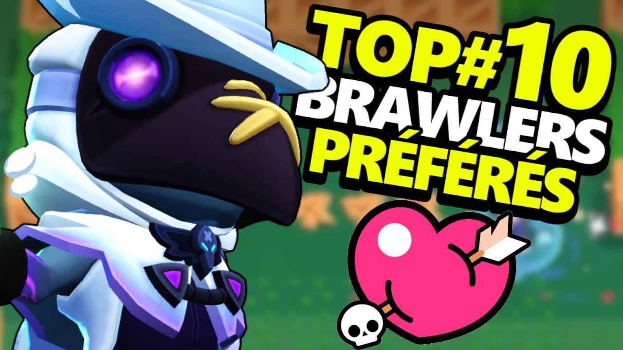QUI sont les BRAWLERS PRÉFÉRÉS des JOUEURS ??!?