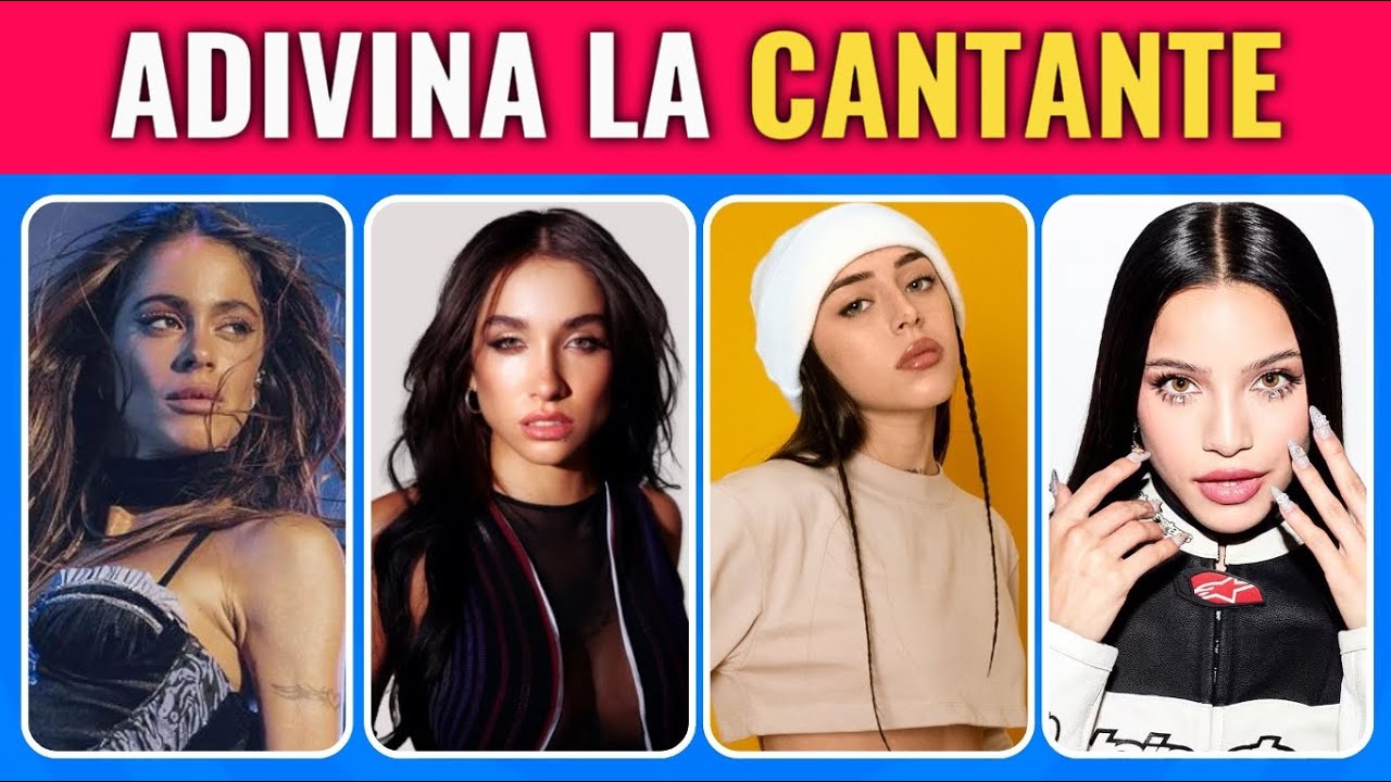 ADIVINA LA CANTANTE ARGENTINA 👩‍🎤​🎙️​🎵​🇦🇷​​​ - ¿Quién es la artista? 🎶​​ Test música | JB Quiz