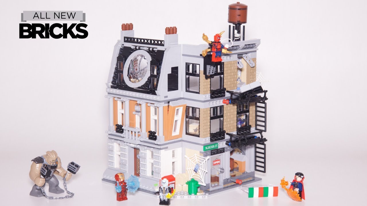 Lego Marvel Superheroes 76108 Sanctum Sanctorum Showdown Lego Speed Build