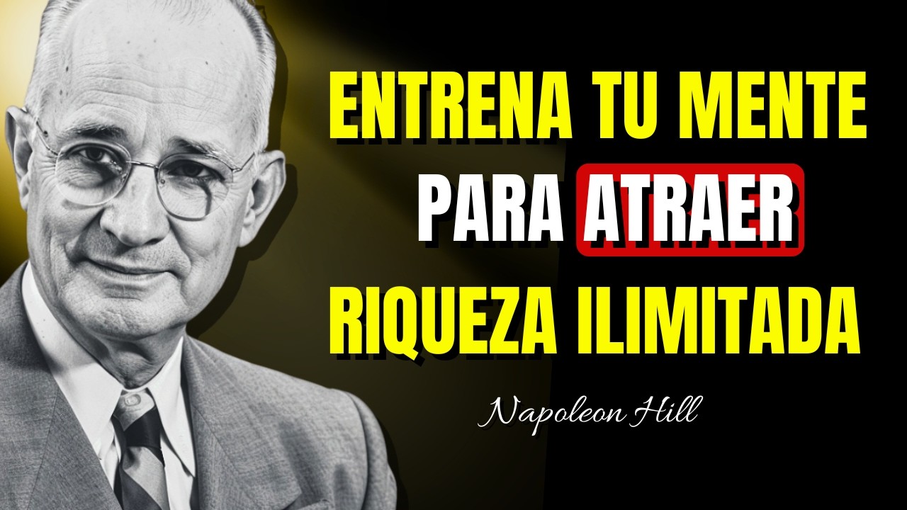 🔴CÓMO PROGRAMAR TU MENTE PARA ATRAER RIQUEZA ILIMITADA | Napoleon Hill