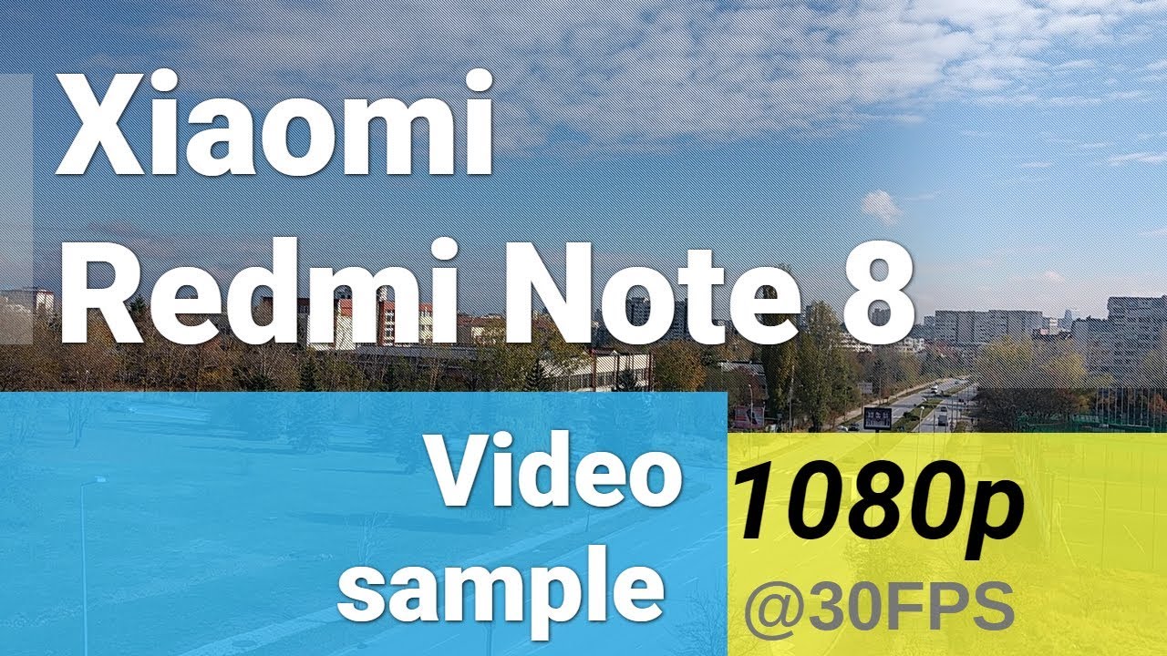 Xiaomi Redmi Note 8 1080p video sample - ultrawide camera