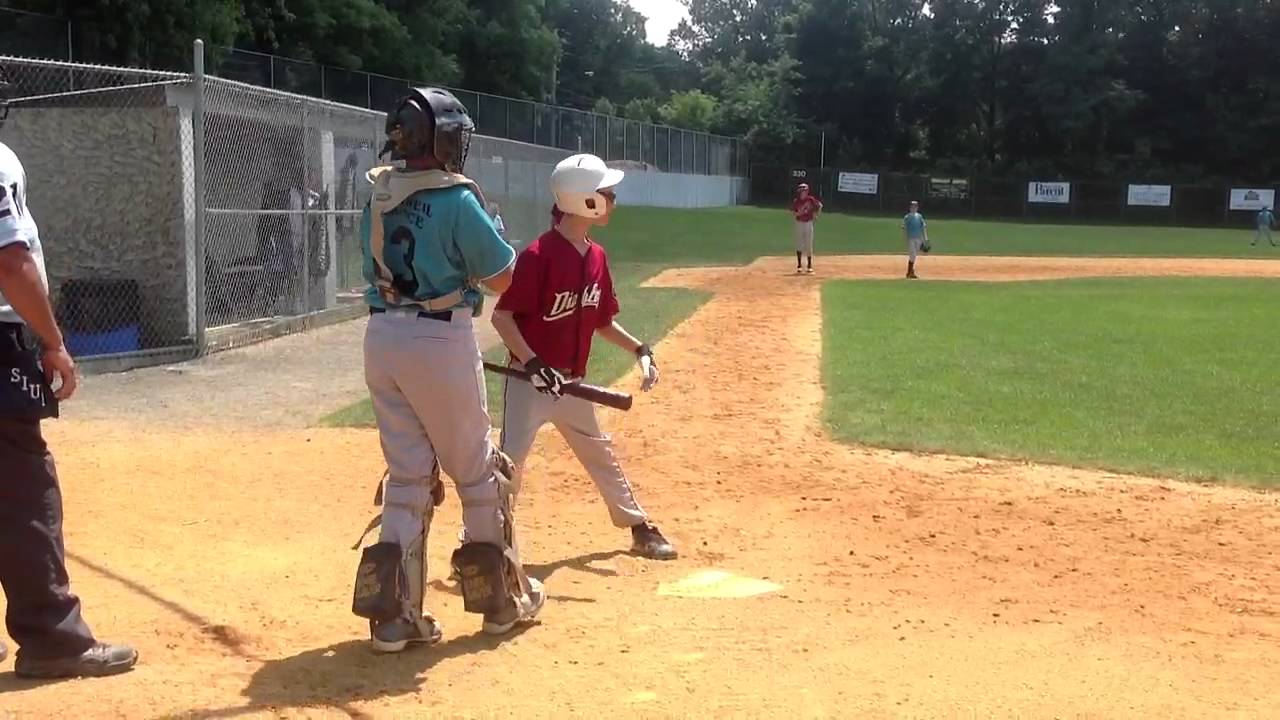 Joseph Romagnuolo with DiMarini baseball bat