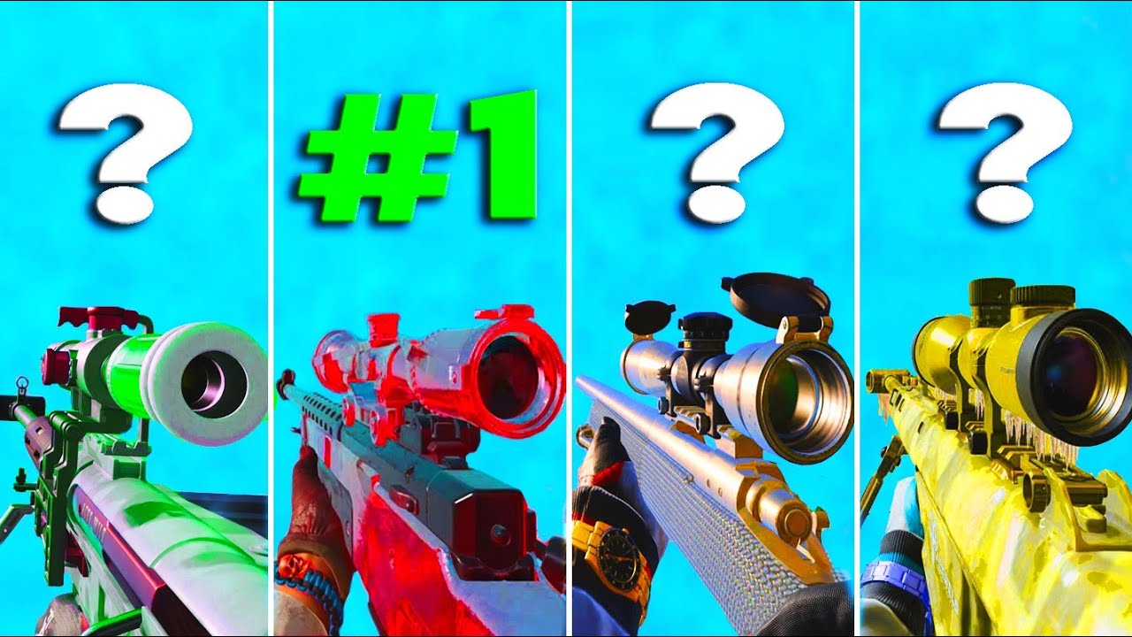 ZRG vs Tundra vs Pelington vs M82 - Which is better? (Multiplayer & Warzone Sniping)