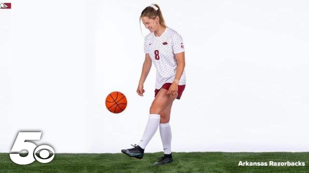 Top Razorback soccer player to transition over to basketball