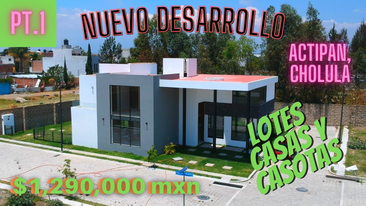 Oportunidad CASA y LOTES en venta ACTIPAN // CHOLULA, PUEBLA || Capítulo 1