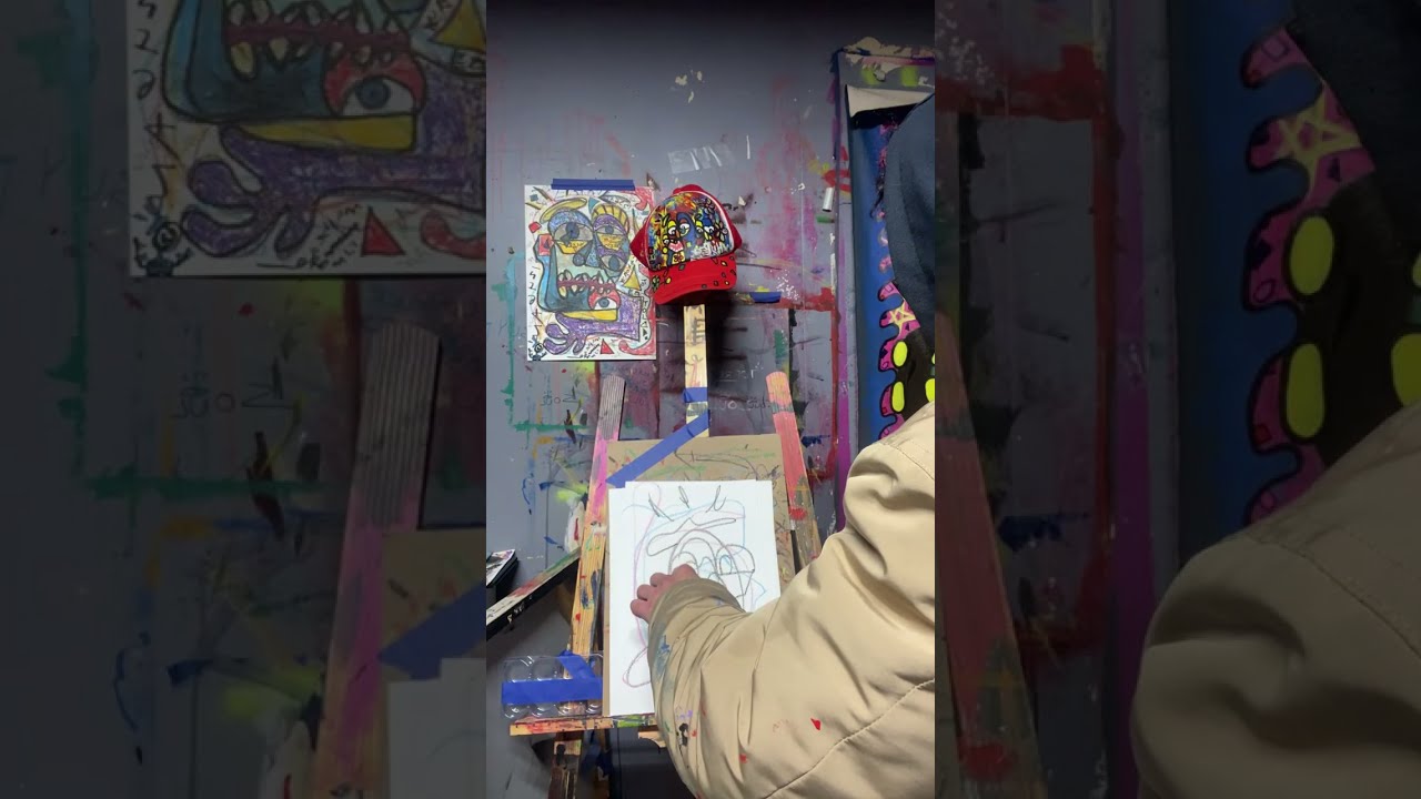 Interactive Livestream Art Study - No. 10 | The Visual Diary of a Living Artist