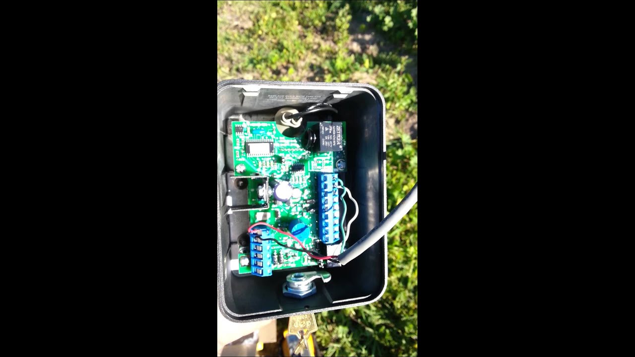 Replacing broken keypad - Automated Entry Systems