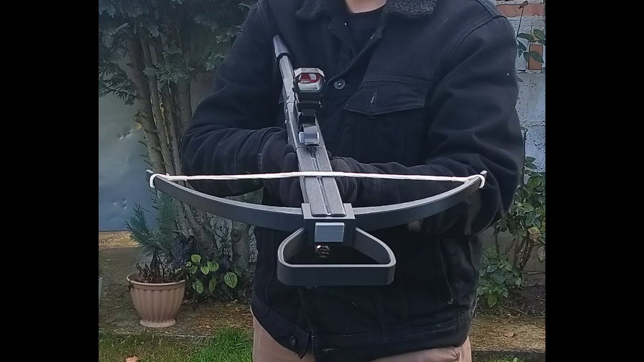 3D Printed Tactical Crossbow assembly