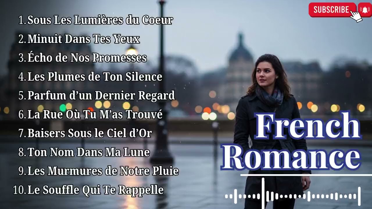 Moonlit Paris Healing 💫 | Soft Romantic French Music for the Soul