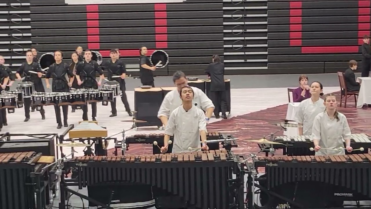 Century HS winter percussion finals at Sherwood HS-2024-2025