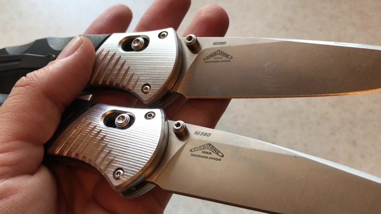 Жесть. Внимание Копия Benchmade barrage 581. Сравнение с оригиналом.
