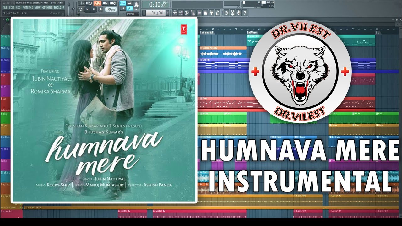 Humnava Mere (Instrumental) | Jubin Nautiyal | Manoj Muntashir | Dr.Vilest