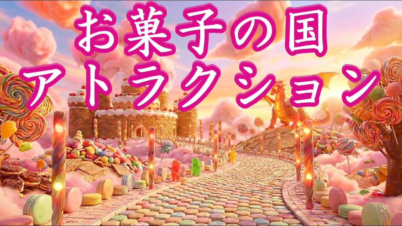 AI体験『お菓子の国アトラクション』作ってみた！！【超没入体験】伝説のレシピと絶望のスパイス