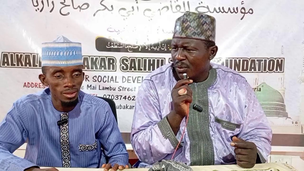 MUHADARA GORON SALLAH Tareda Alkali Ustaz Abubakar Salihu Zaria