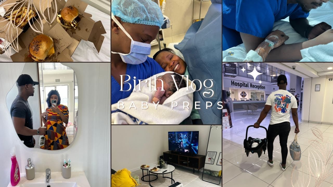 Preps for Baby L | Birth Vlog 🩵